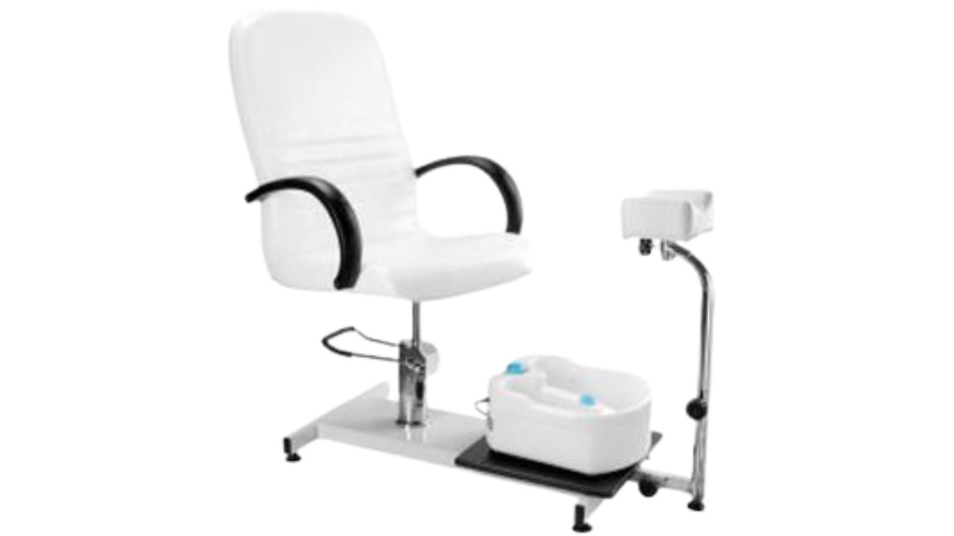 Pedicure Station w/footbath & stool