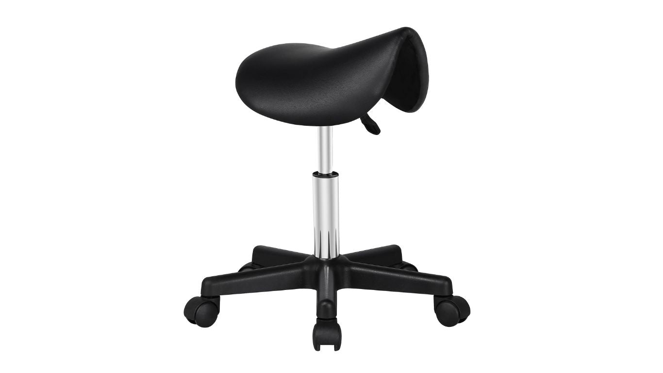 Saddle Stools with Plastic Legs