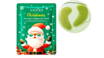 Christmas Eye Mask - Avocado
