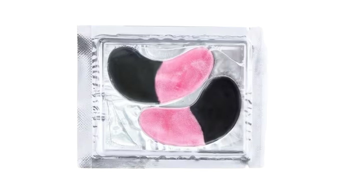 Eye Mask - Pink & Black (Collagen & Caffeine)