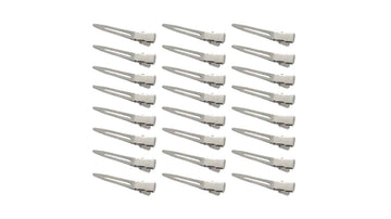 Pin Curl Clips - Single Prong Stainless Steel (12's)