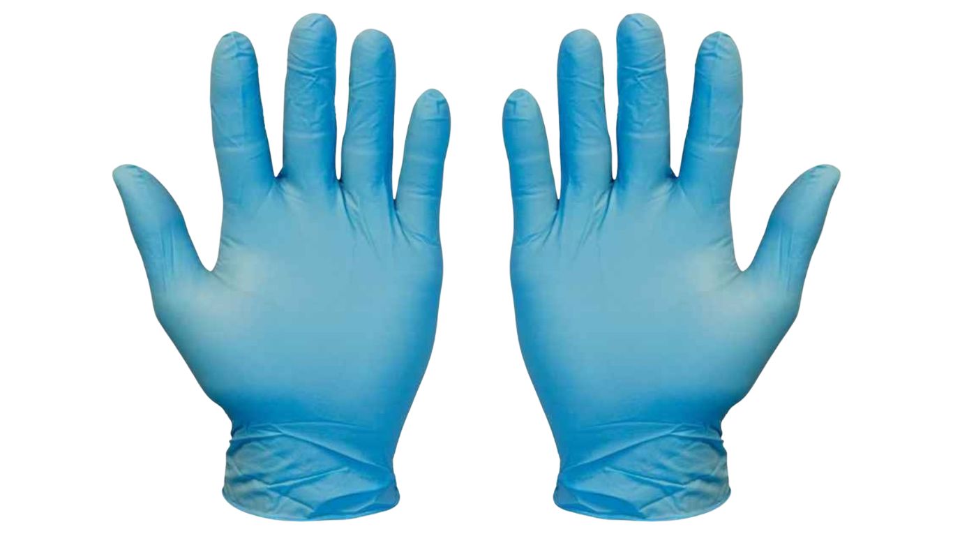 Blue VYNitrile Gloves 100's