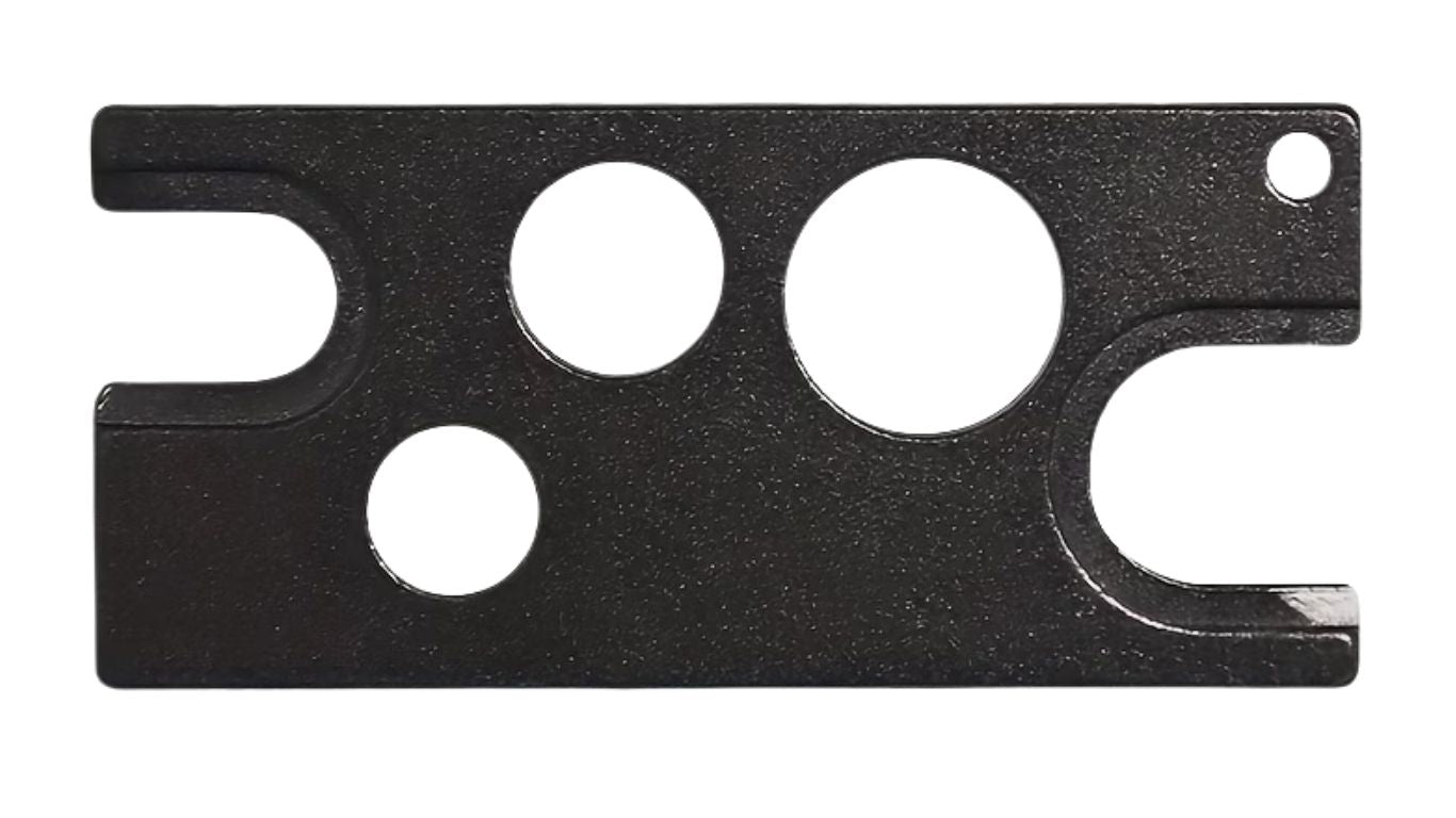 Adhesive Glue Cap Opener - Black Stainless Steel