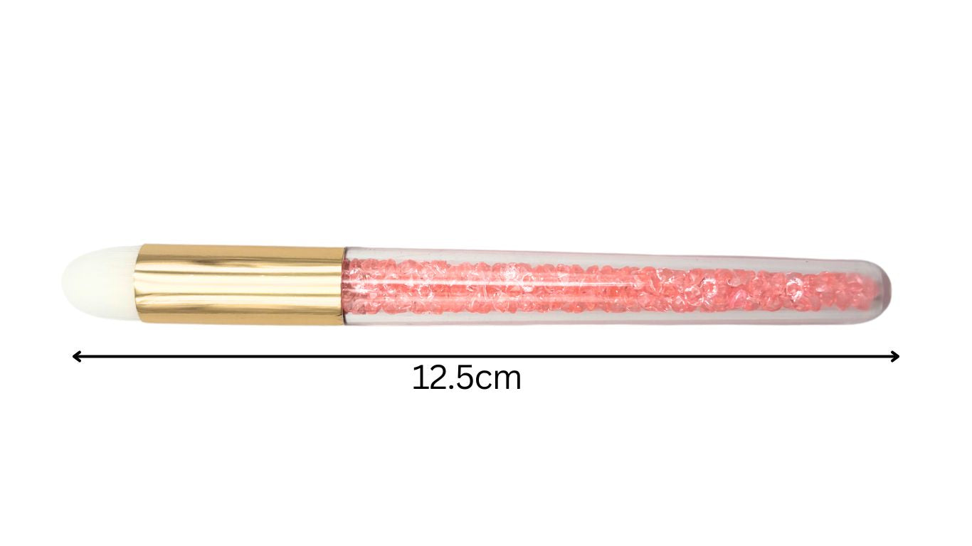 Lash Cleaning Brush Long - Pink Crystal