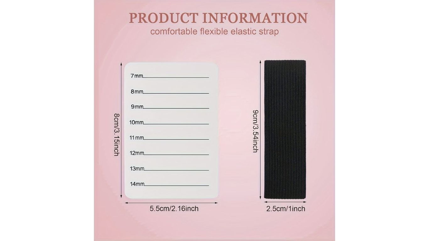 Eyelash Extension Hand Plate (White)