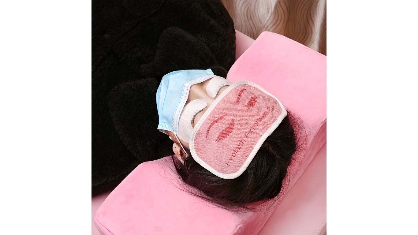 Eyelash Extension Forhead Pad - Pink
