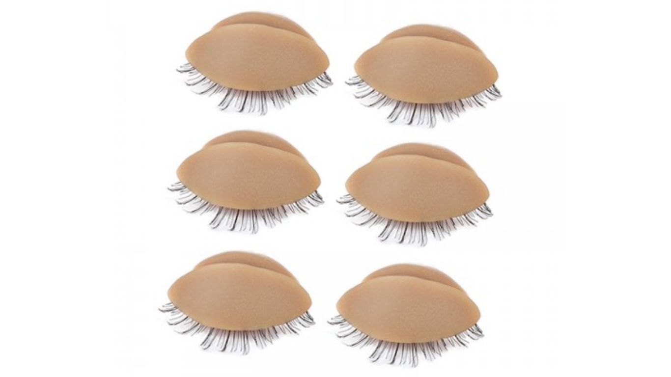 Replacement Eyelids For Mini Training Face (3 pairs)