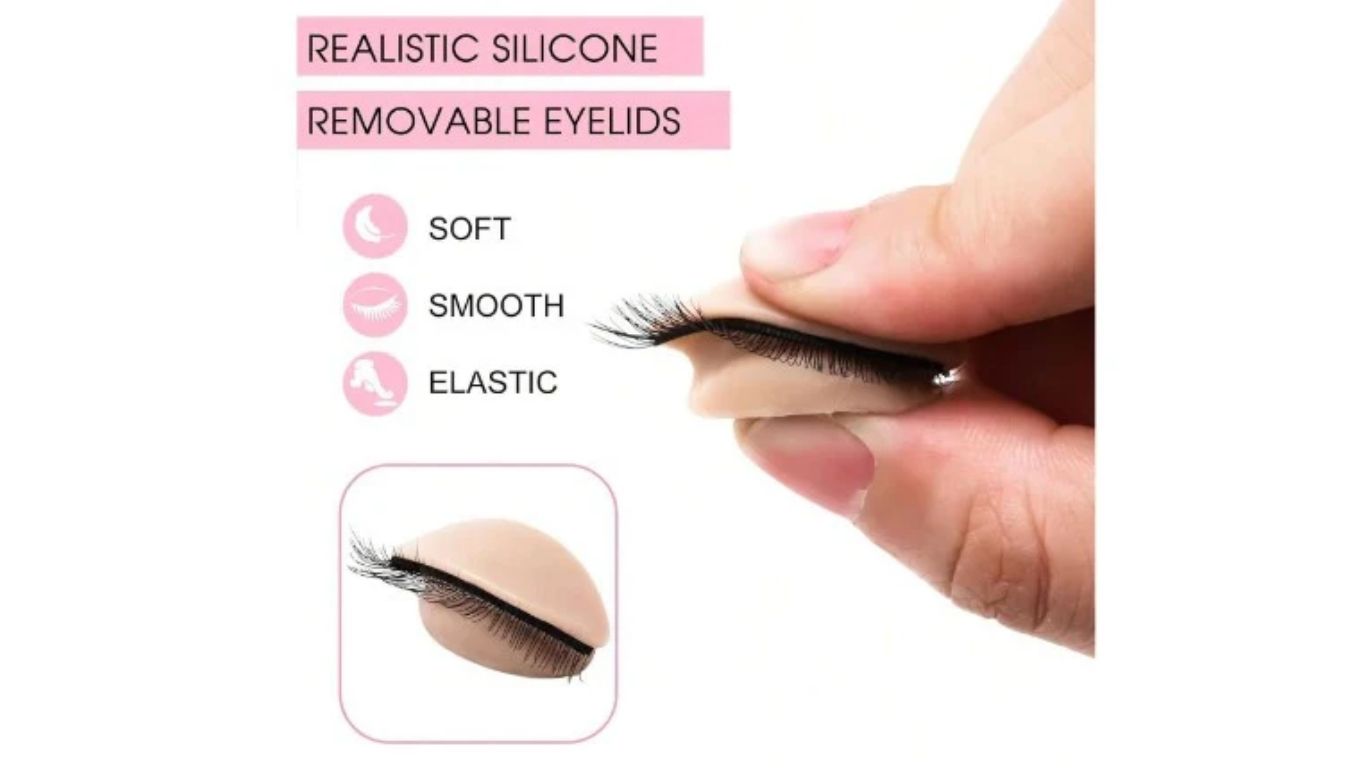 Replacement Eyelids For Mini Training Face (3 pairs)