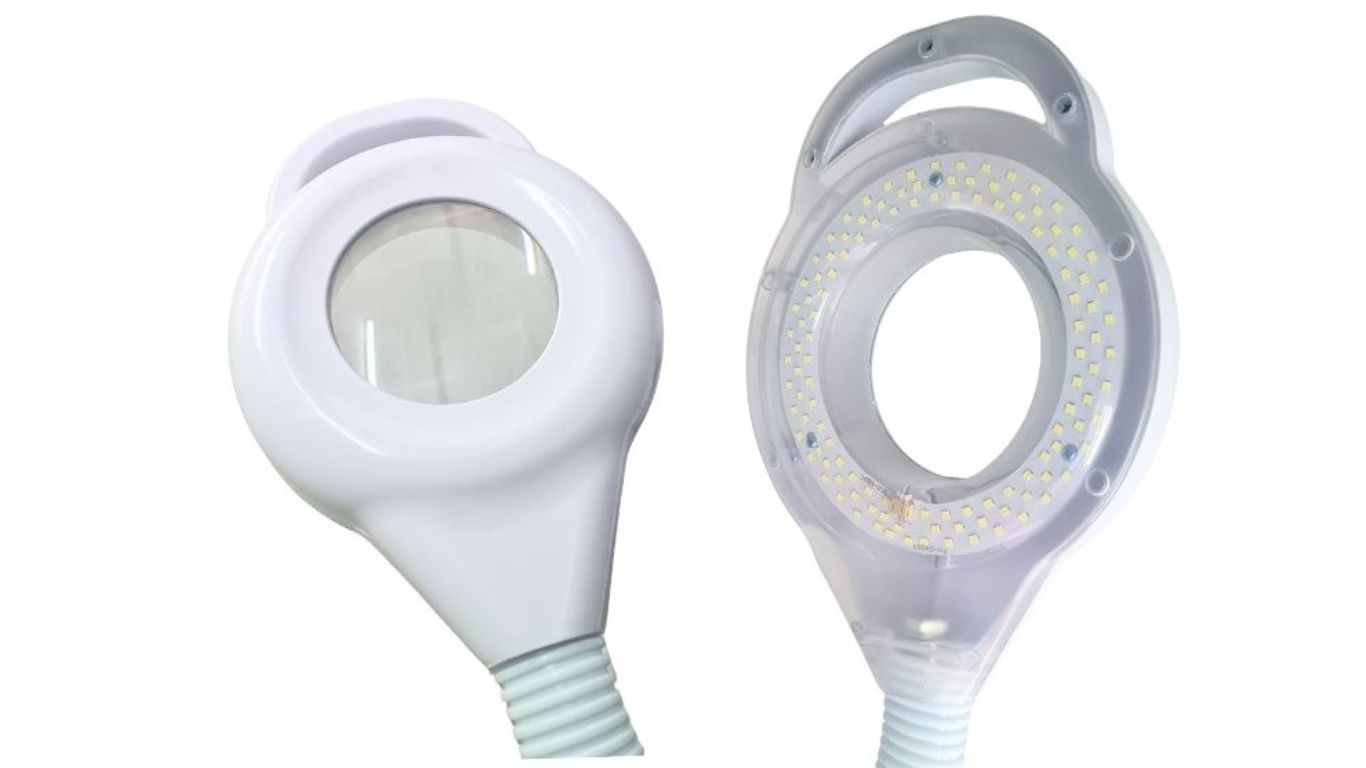 Facial Steamer with LED Magnifying Lamp