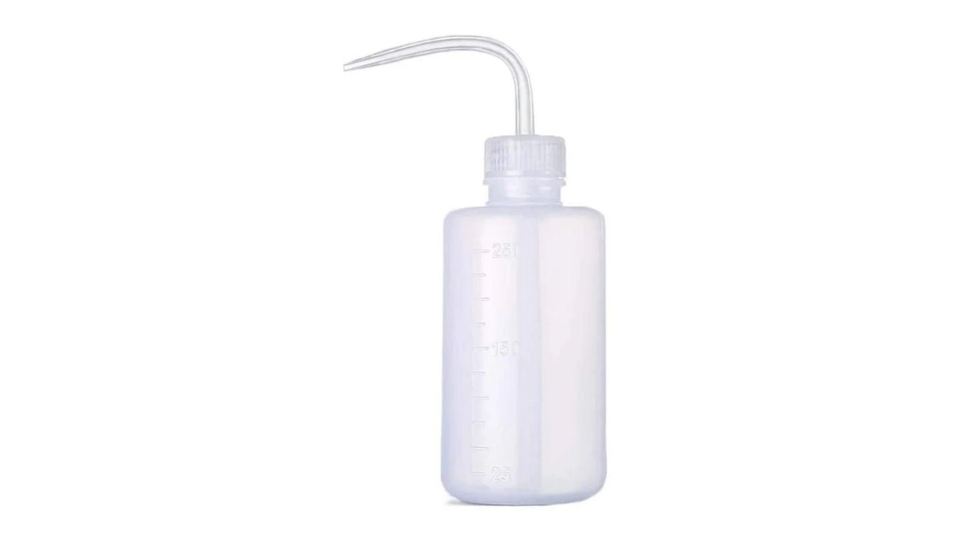 Bottle with curved stem 250ml