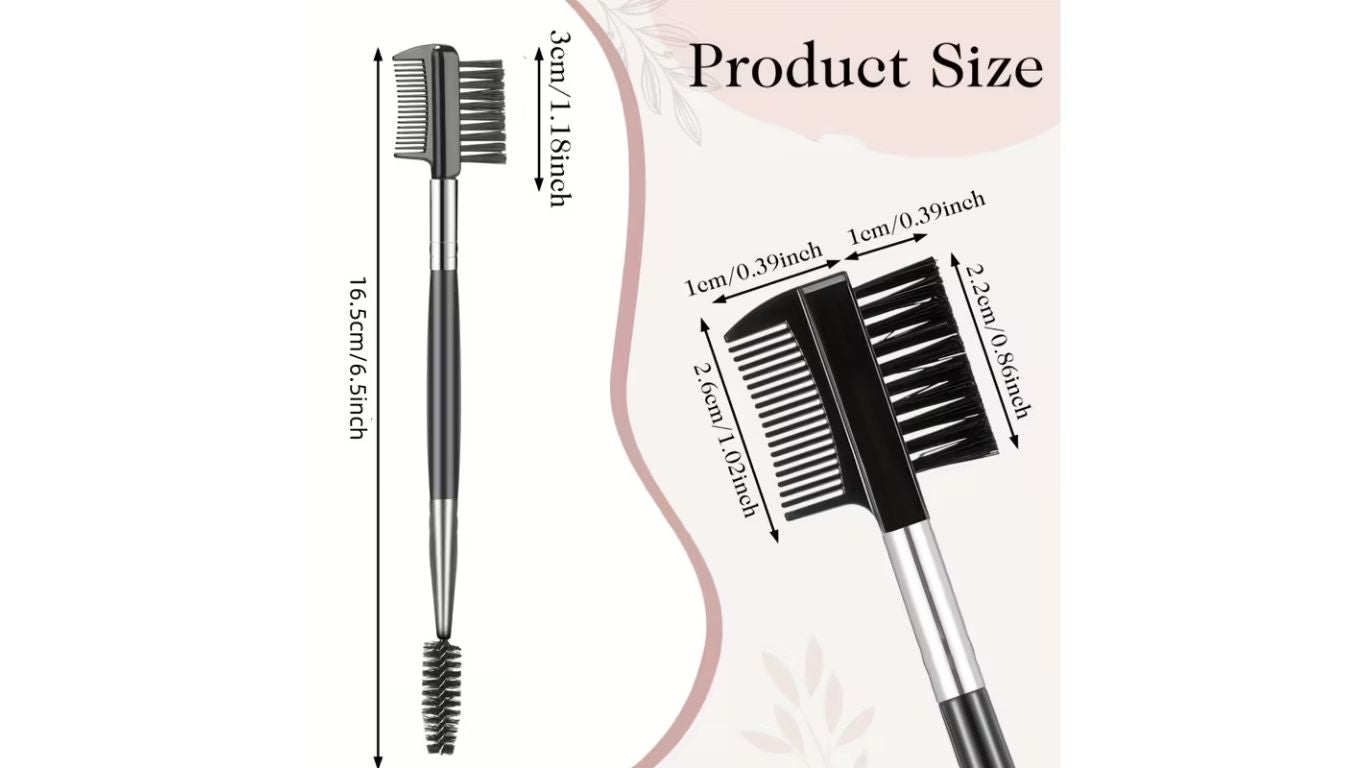 Eyebrow Brush & Comb & Mascara Brush