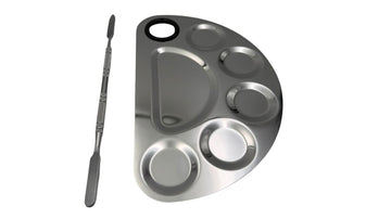 Make-up Mixing Palette - sml half circle
