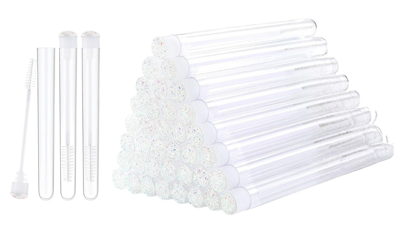 Mascara Brush in Tube - Silver