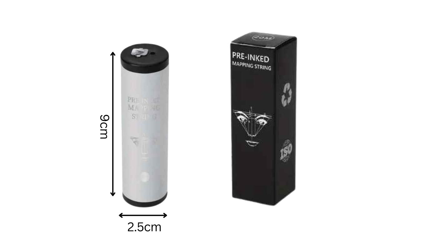 Pre-inked mapping string in tube (20m)