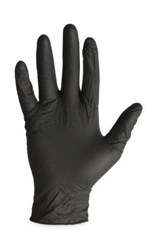 Black Nitrile Gloves