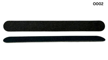 Nail File Straight Black (100/180)