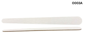Nail File Teardrop White