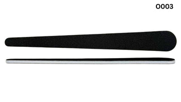 Nail File Teardrop Black (100/180)