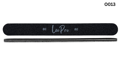 Nail File Straight Black (80/80)