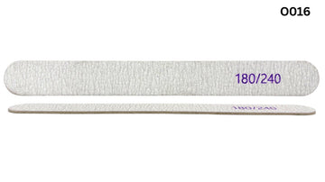 Nail File Straight Zebra (180/240)