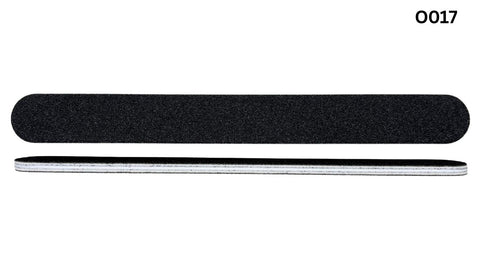 Nail File Straight Black (100/100)