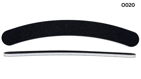 Nail File Boomerang Black (100/180)