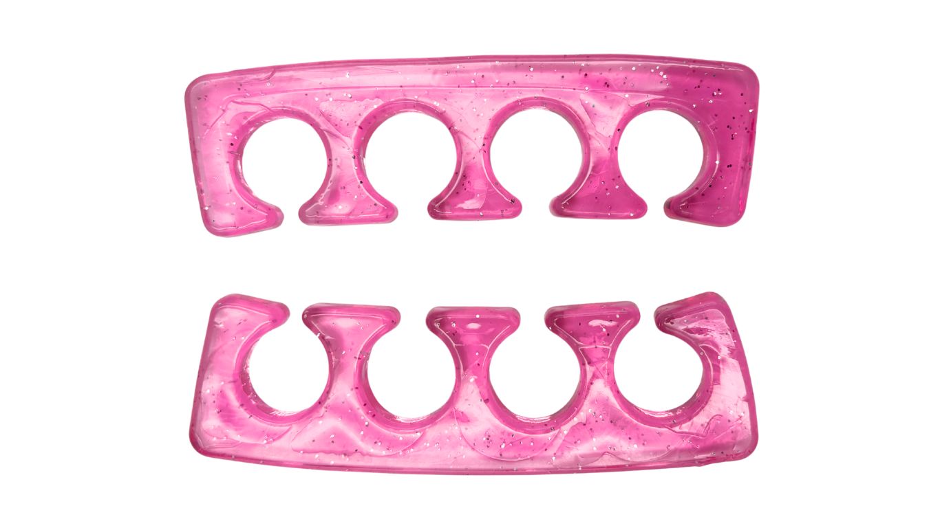 Toe Seperators Pink Silicone (pair)