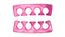 Toe Seperators Pink Silicone (pair)