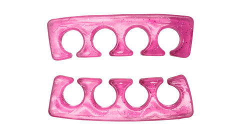 Toe Seperators Pink Silicone (pair)