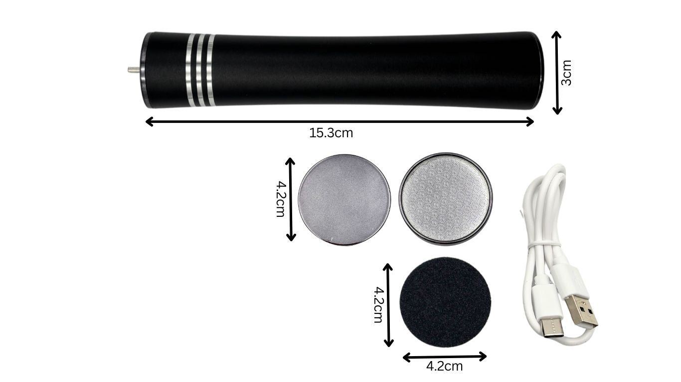 Electric Foot File Black