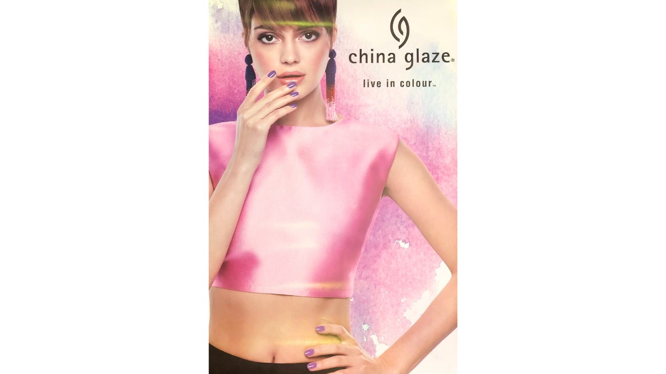 Poster China Glaze - Spring Pink