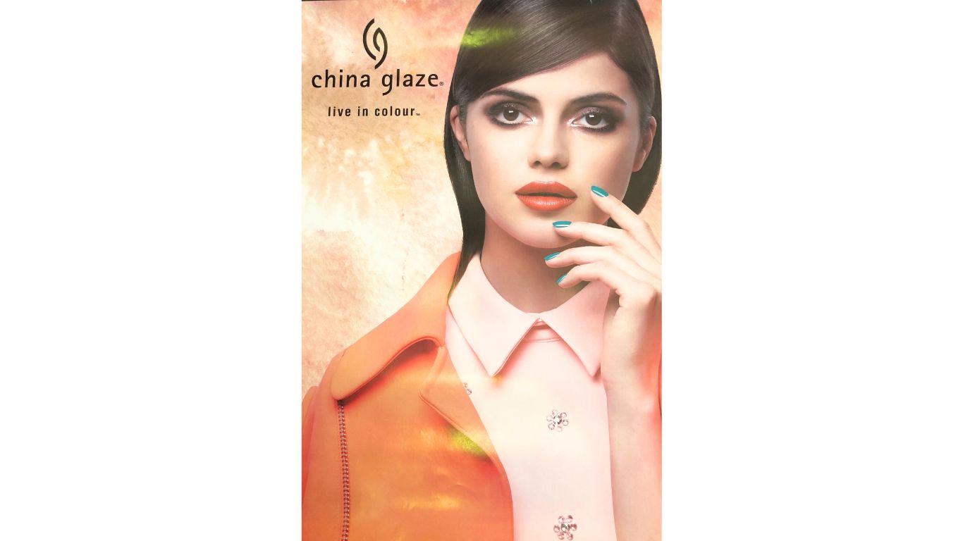 Poster China Glaze Fall Orange