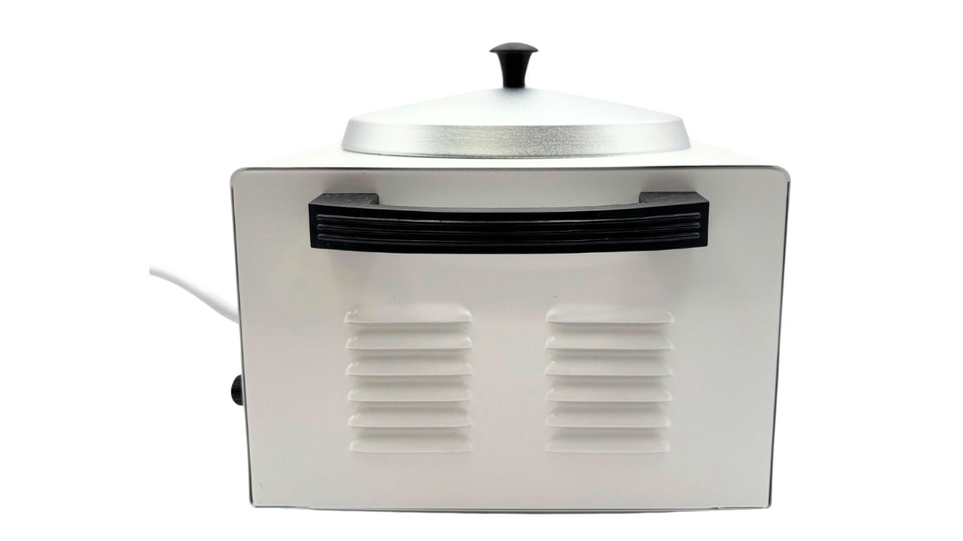 Wax Heater 500g Enzo - White Steel
