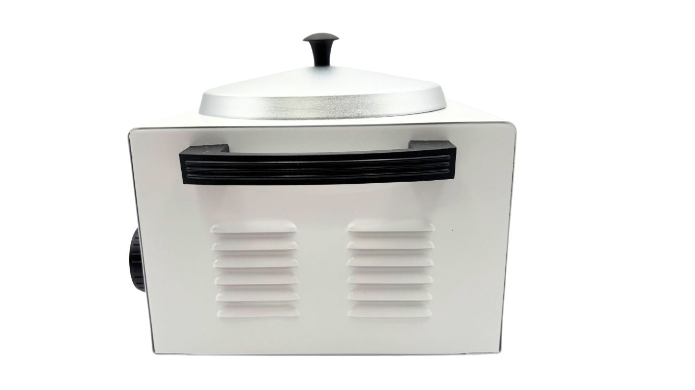 Wax Heater 500g Enzo - White Steel