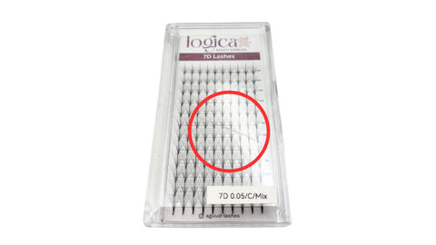 7D Wispy Lashes (0.05, C Curl, 8-15mm) (DEMO)