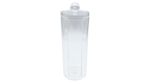 Perspex Round Cotton Pad Holder Large (DEMO)