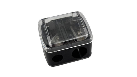 Double Pencil Sharpener & Holder Black (DEMO)