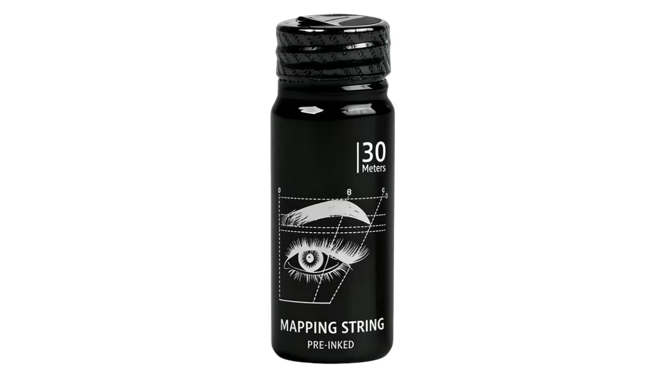Pre-inked mapping string in tube