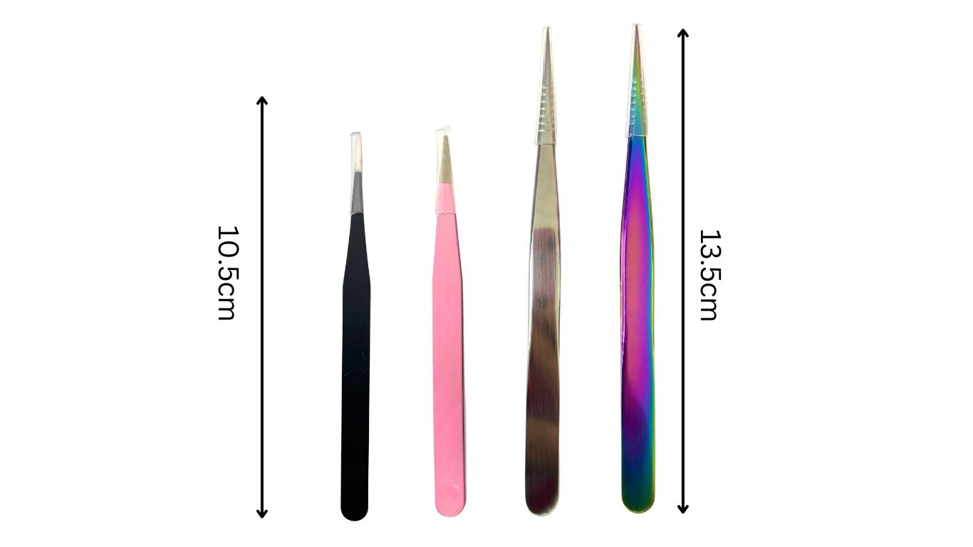 Eyelash Tweezer Straight Pointed