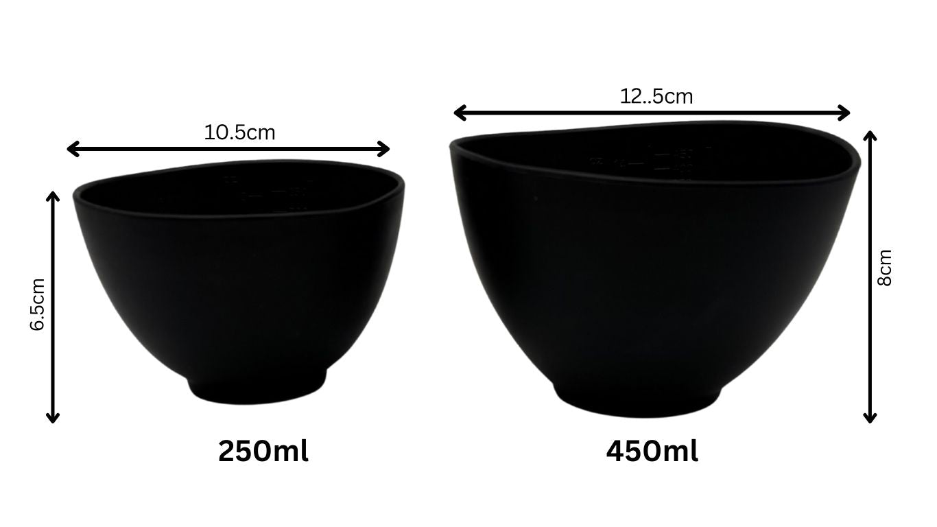 Rubber Alginate Mixing Bowls 250ml & 450ml