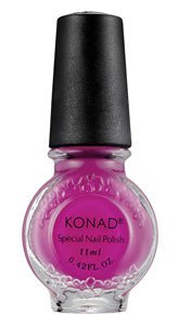 Magenta Stamping Nail Polish Konad - K340