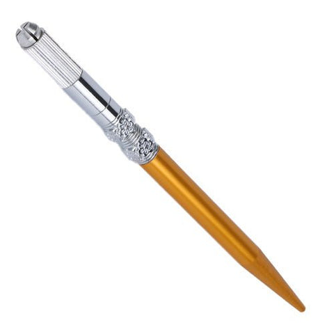 Microblading Pen - Carved Gold - MB004
