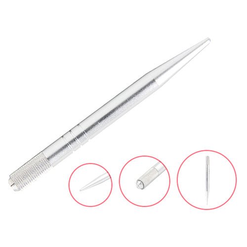 Microblading Pen - Heavy Silver - MB001
